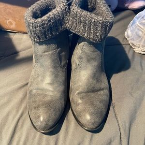 Grey Boots